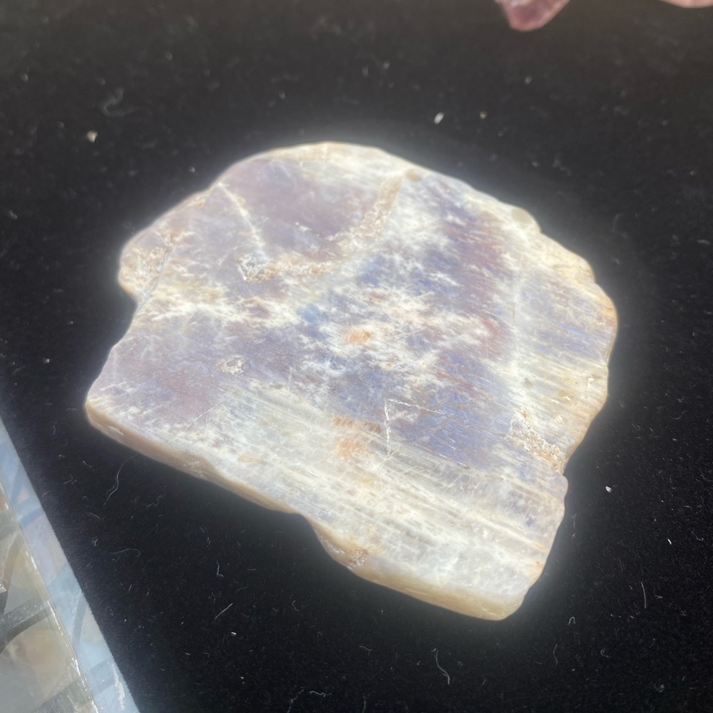 Large Purple Moonstone Crystal Slab